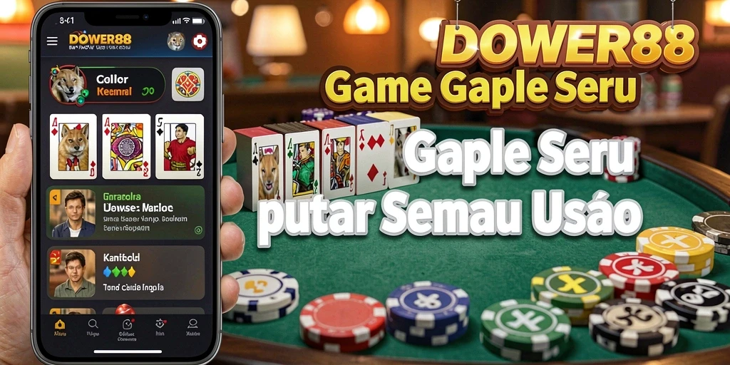 Tampilan gameplay DOWER88 yang mengasyikkan dan interaktif.