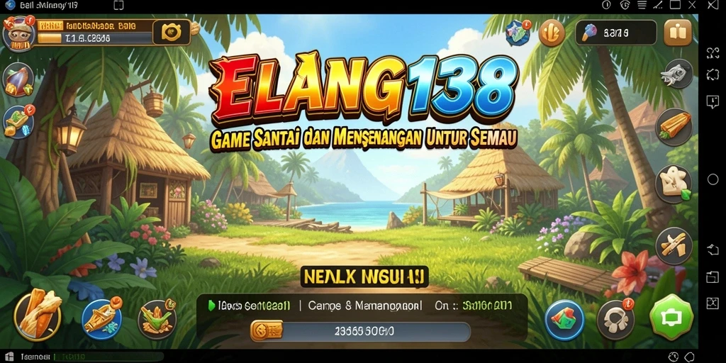 Tampilan gameplay yang seru dalam ELANG138 dengan grafis menarik.