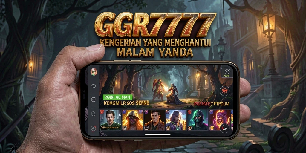 Tampilan gameplay yang menyeramkan di GGR7777.