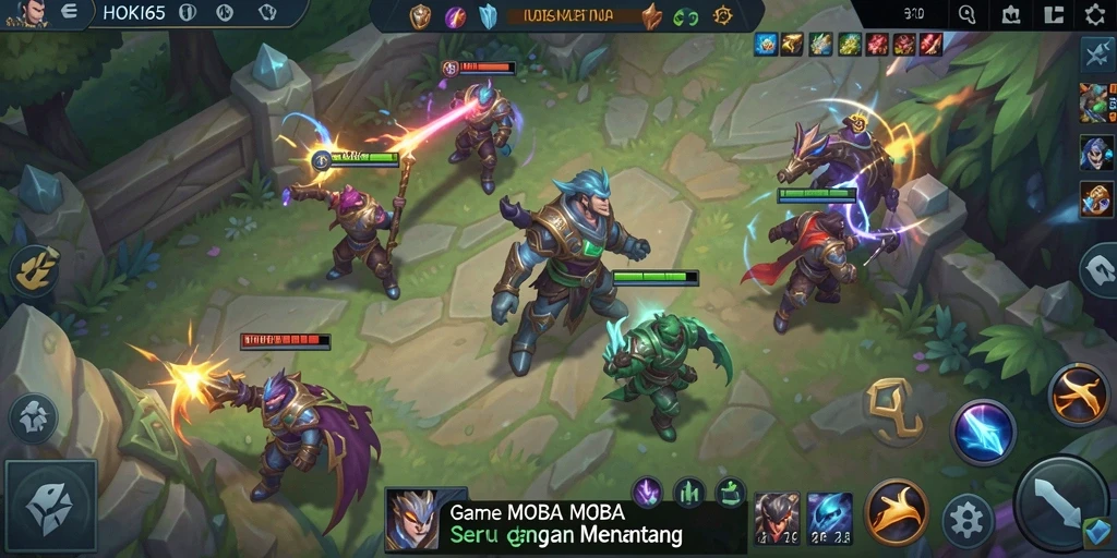 Gameplay seru HOKI65 yang penuh strategi dan aksi.