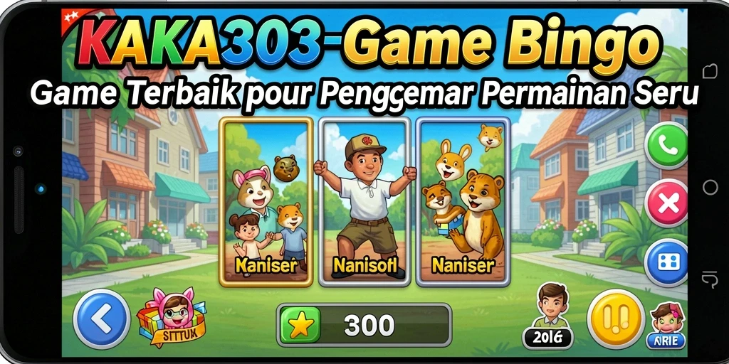 Tampilan screenshot KAKA303 menunjukkan keseruan bermain Bingo.