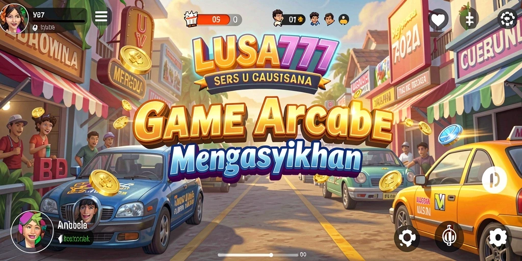Screenshot LUSA777 menampilkan gameplay Arcade yang penuh aksi dan tantangan.
