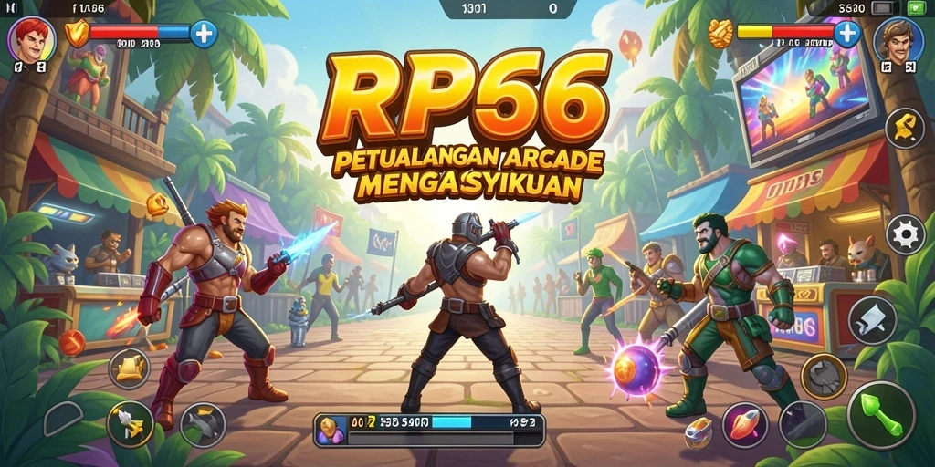 Tampilan menarik dari gameplay RP66 yang penuh warna.