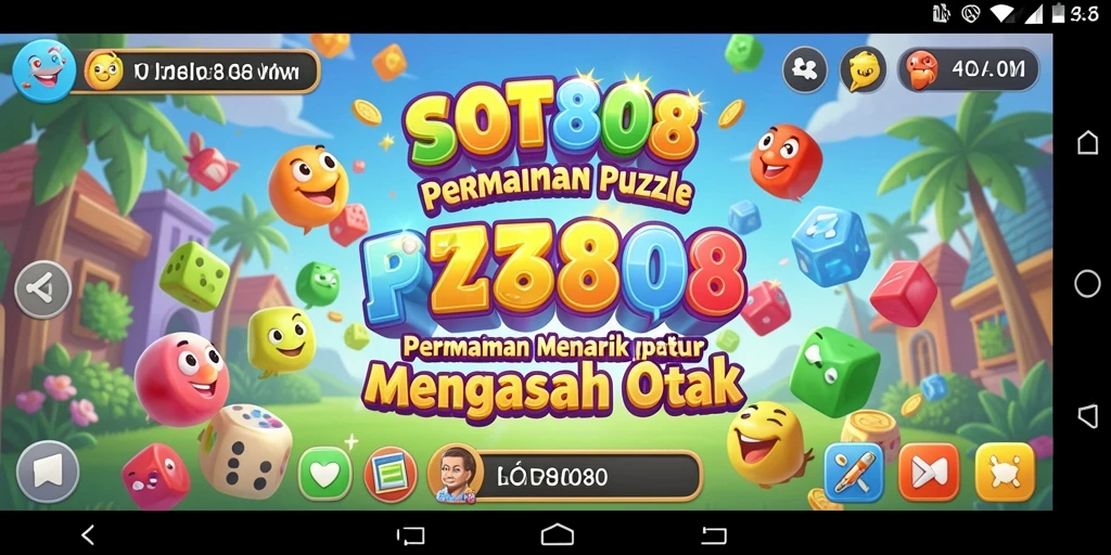 Tampilan antarmuka permainan Puzzle SLOT8808 yang menarik.