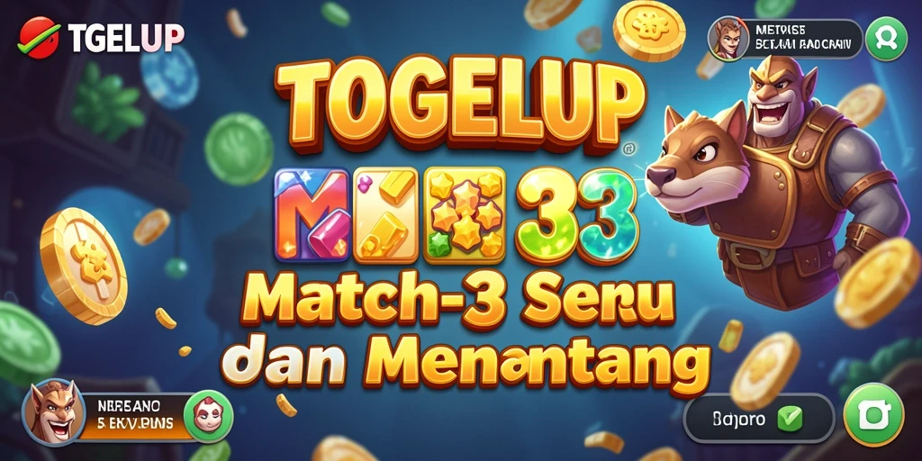 Tampilan menarik dari permainan TOGELUP yang penuh warna.